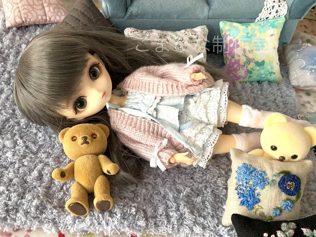 suko×こまひな制作室コラボ ドルチェルームウェアニットセット