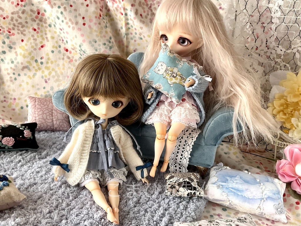 suko×こまひな制作室コラボ ドルチェルームウェアニットセット