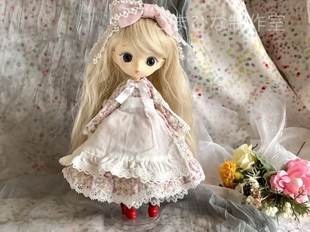 ハルモニアシリーズ向け 春のおでかけワンピースセット