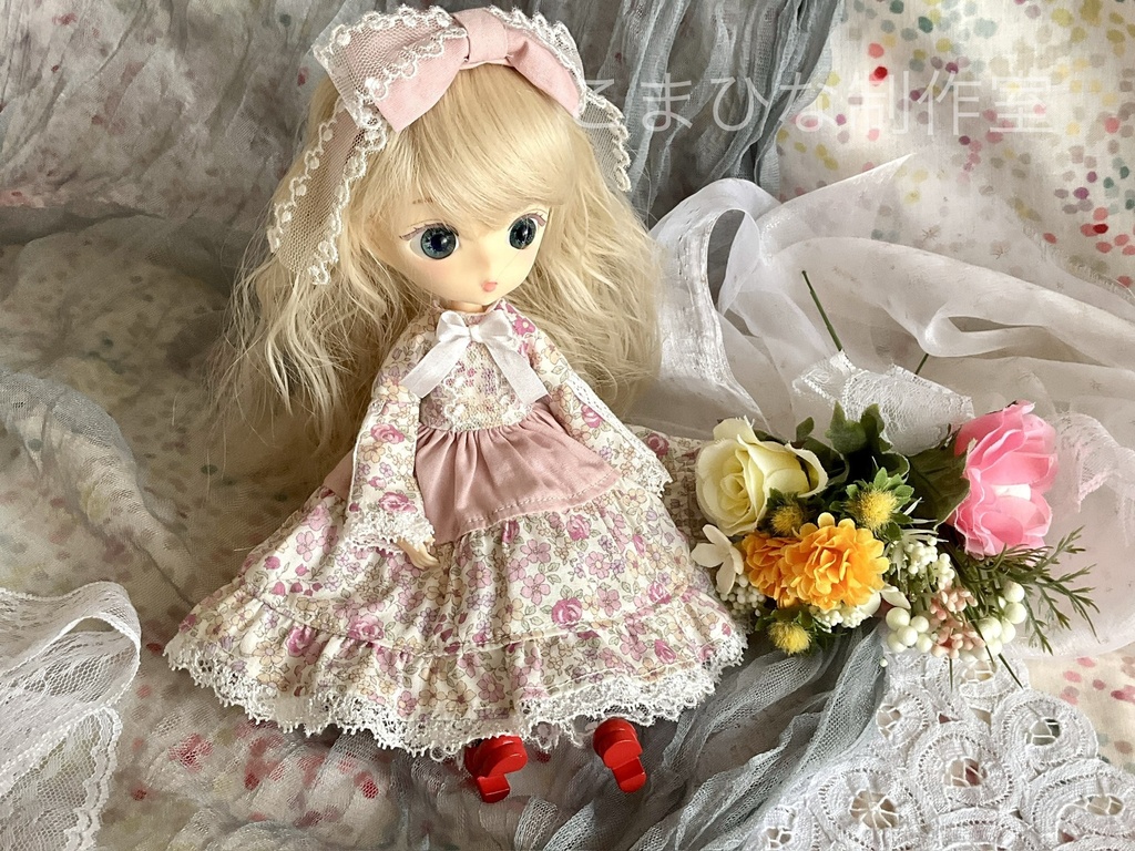 ハルモニアシリーズ向け 春のおでかけワンピースセット
