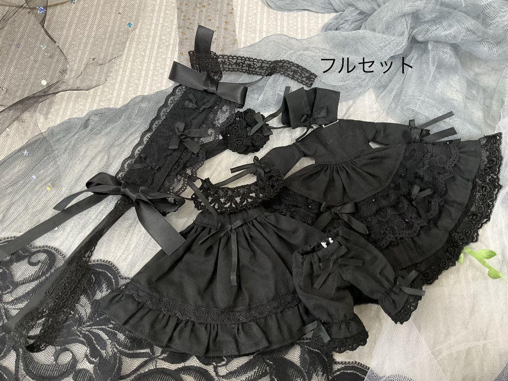 ハルモニアシリーズ向け ノワールワンピースセット