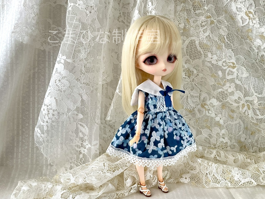 ハルモニアシリーズ向け 夏のノースリーブワンピース