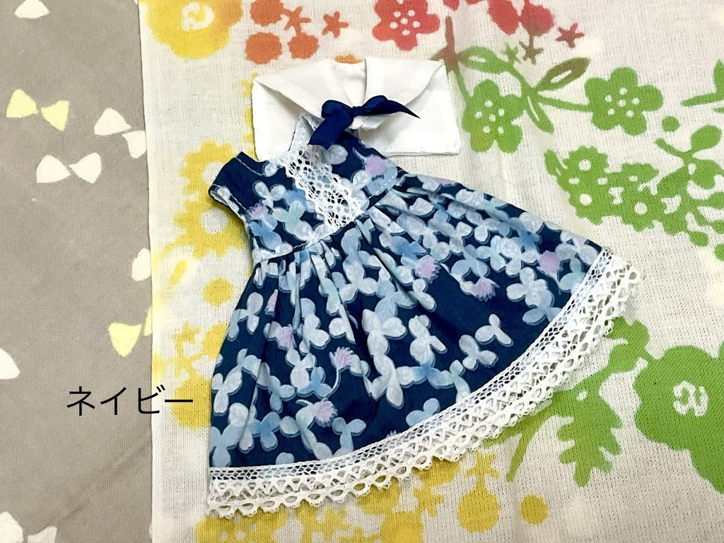 ハルモニアシリーズ向け 夏のノースリーブワンピース