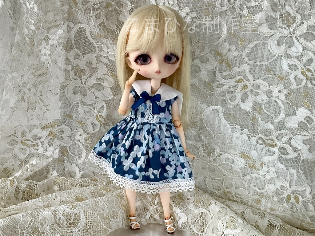 ハルモニアシリーズ向け 夏のノースリーブワンピース