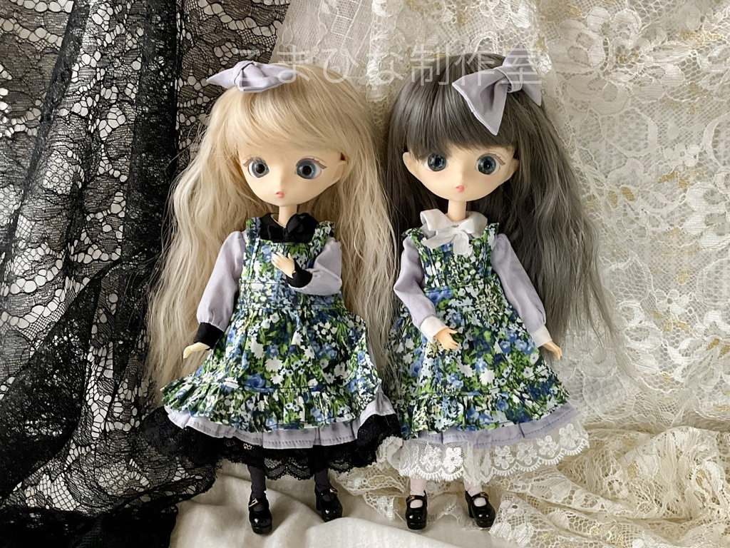 ハルモニアシリーズ向け ワンピース+エプロンセット