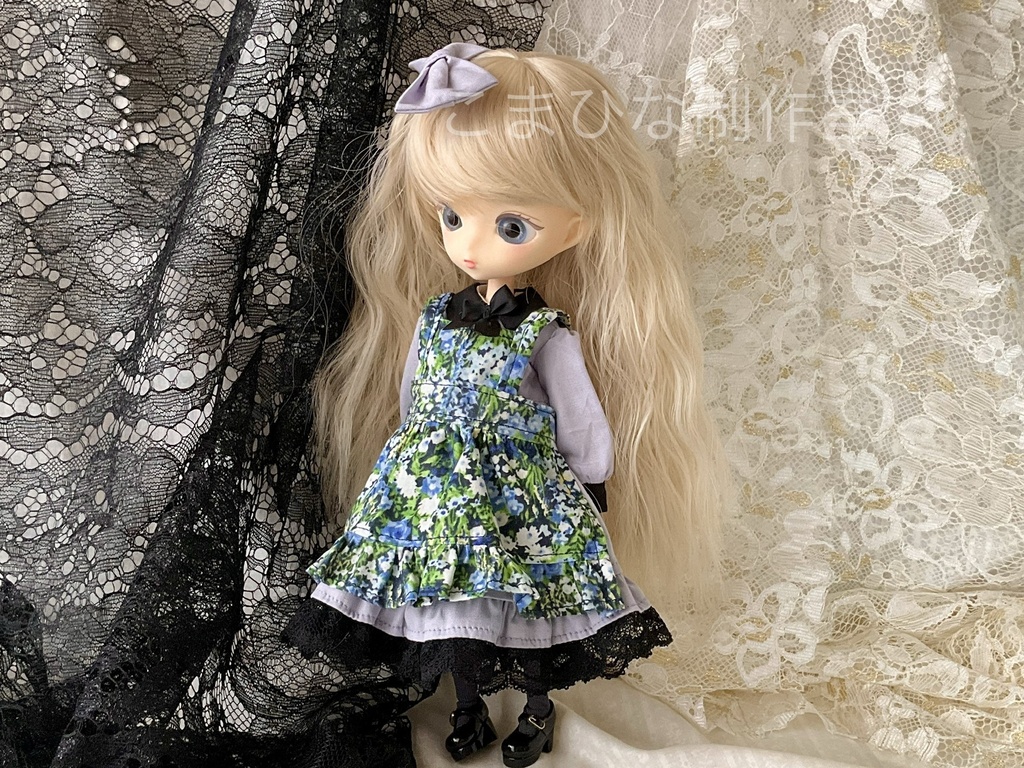 ハルモニアシリーズ向け ワンピース+エプロンセット