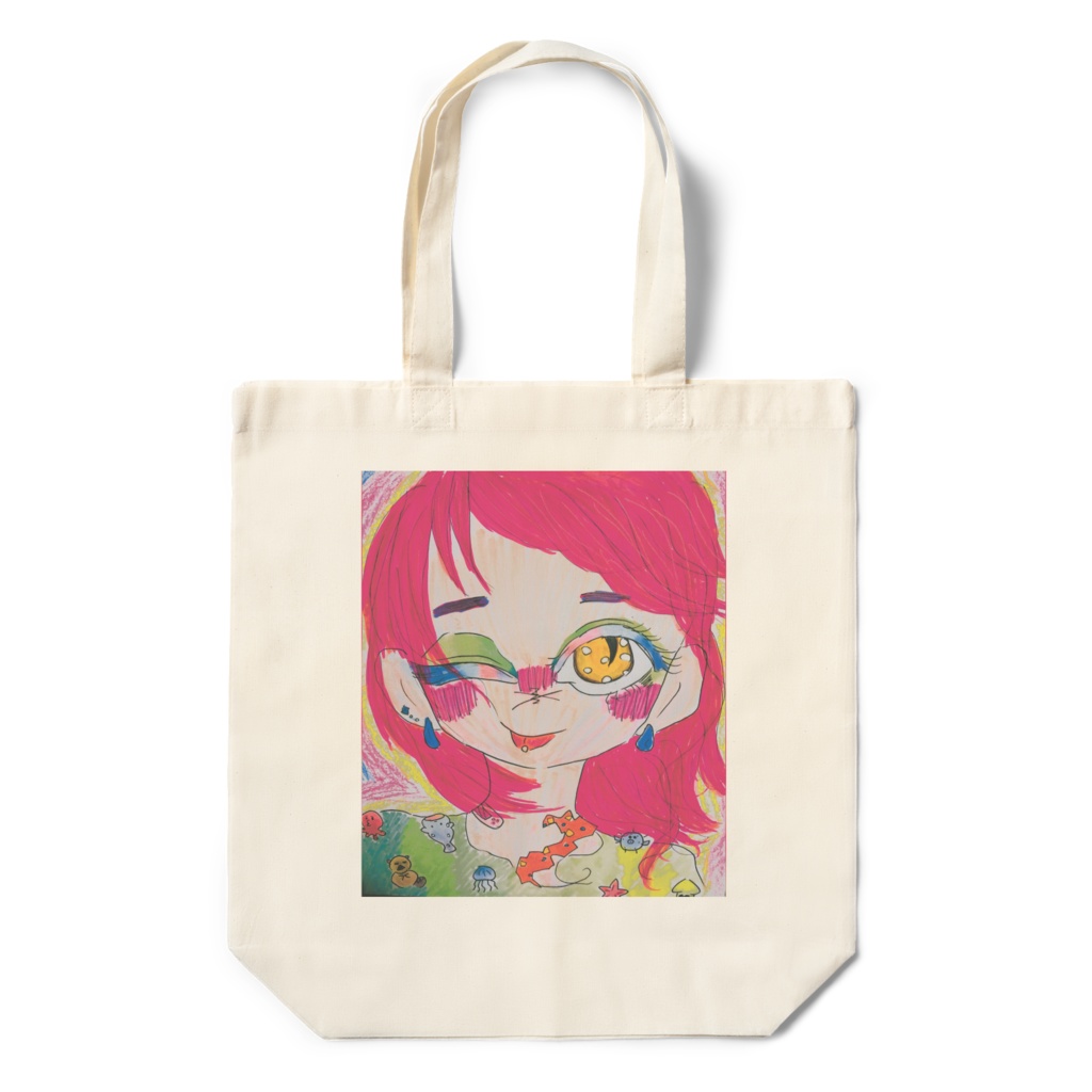 深海在住女　エコバッグ