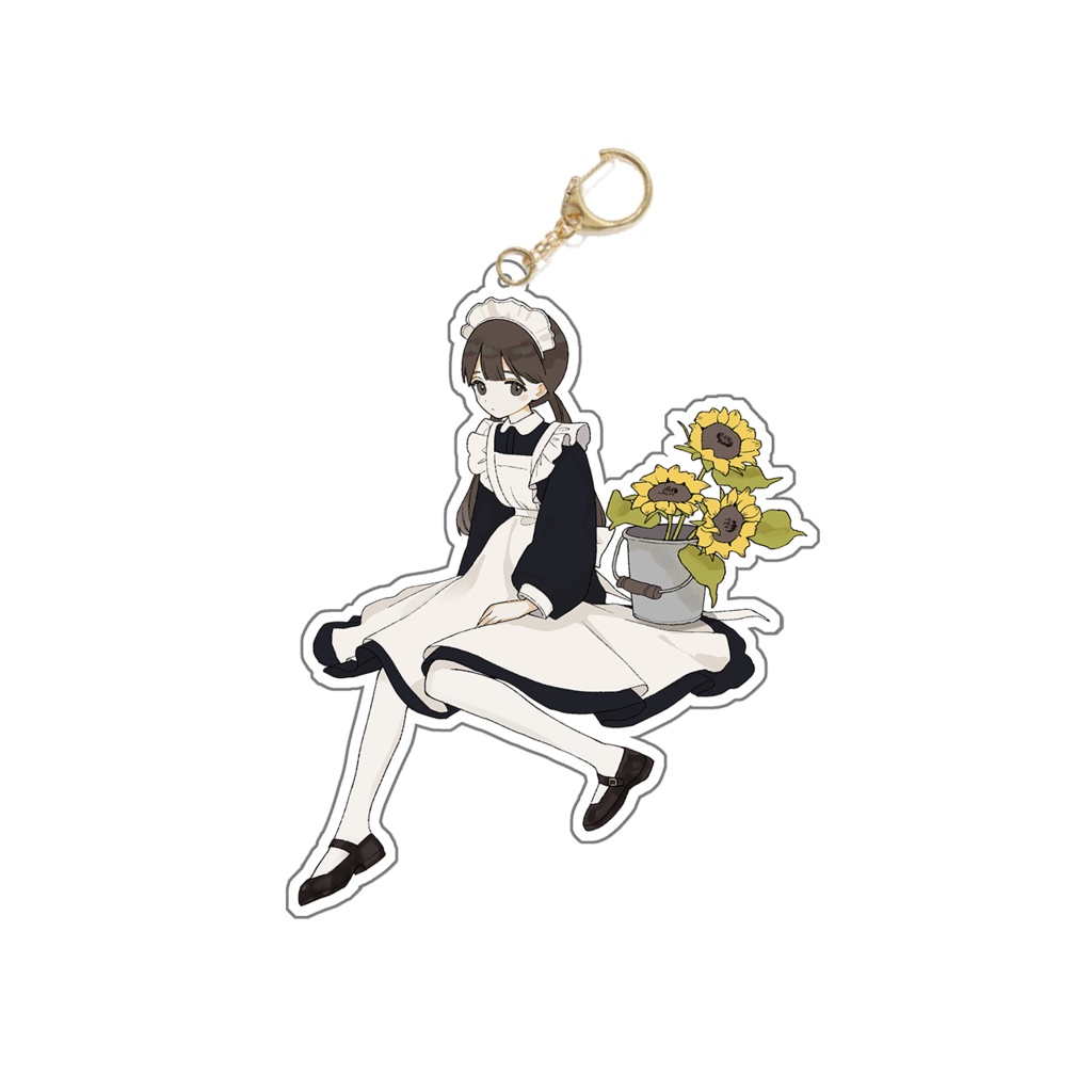 アクリルキーホルダー（ひまわり）