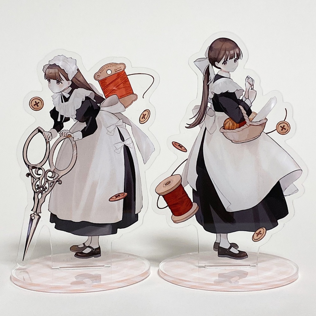 【new】お針子メイドのアクリルスタンド