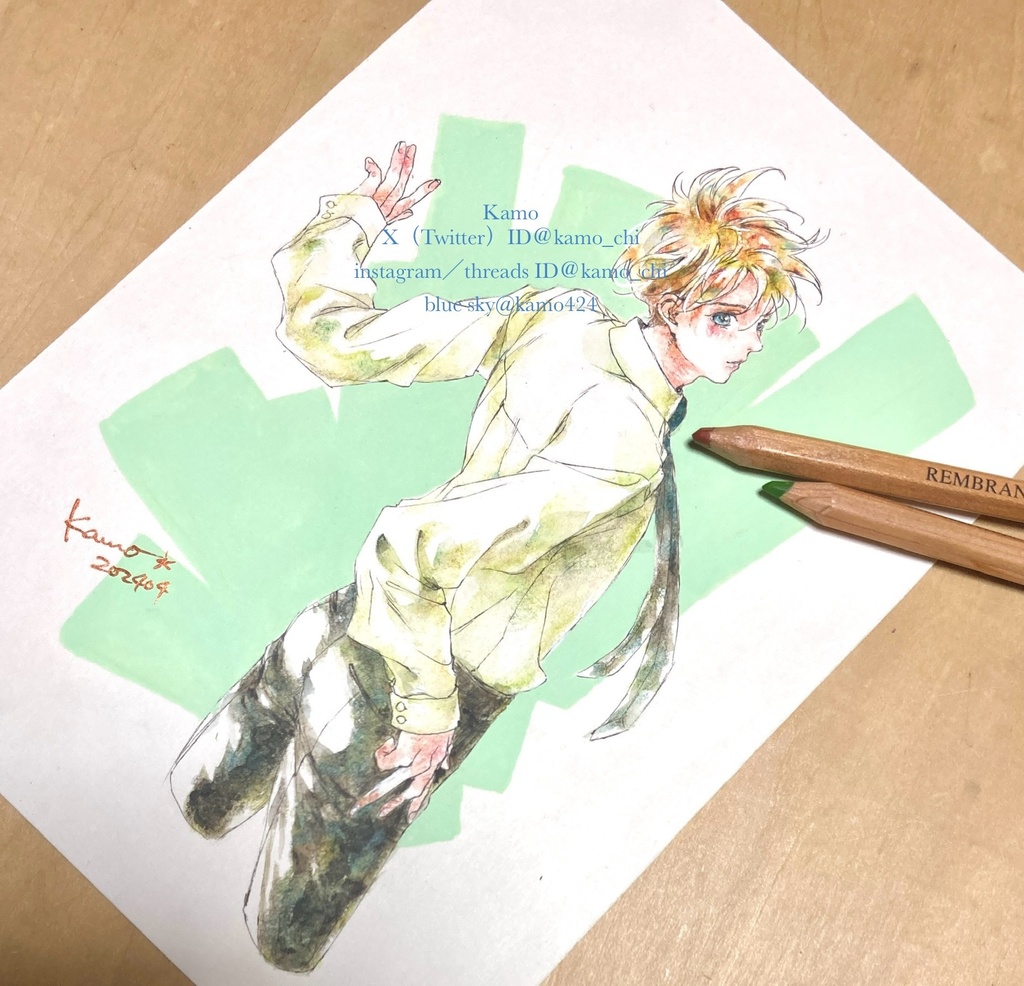 ［A5サイズ原画］Next Stage！