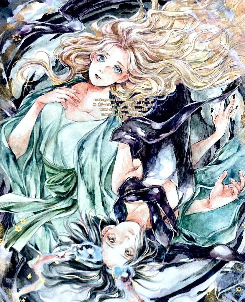 ［A5原画］陰陽融和4［フレームなし］