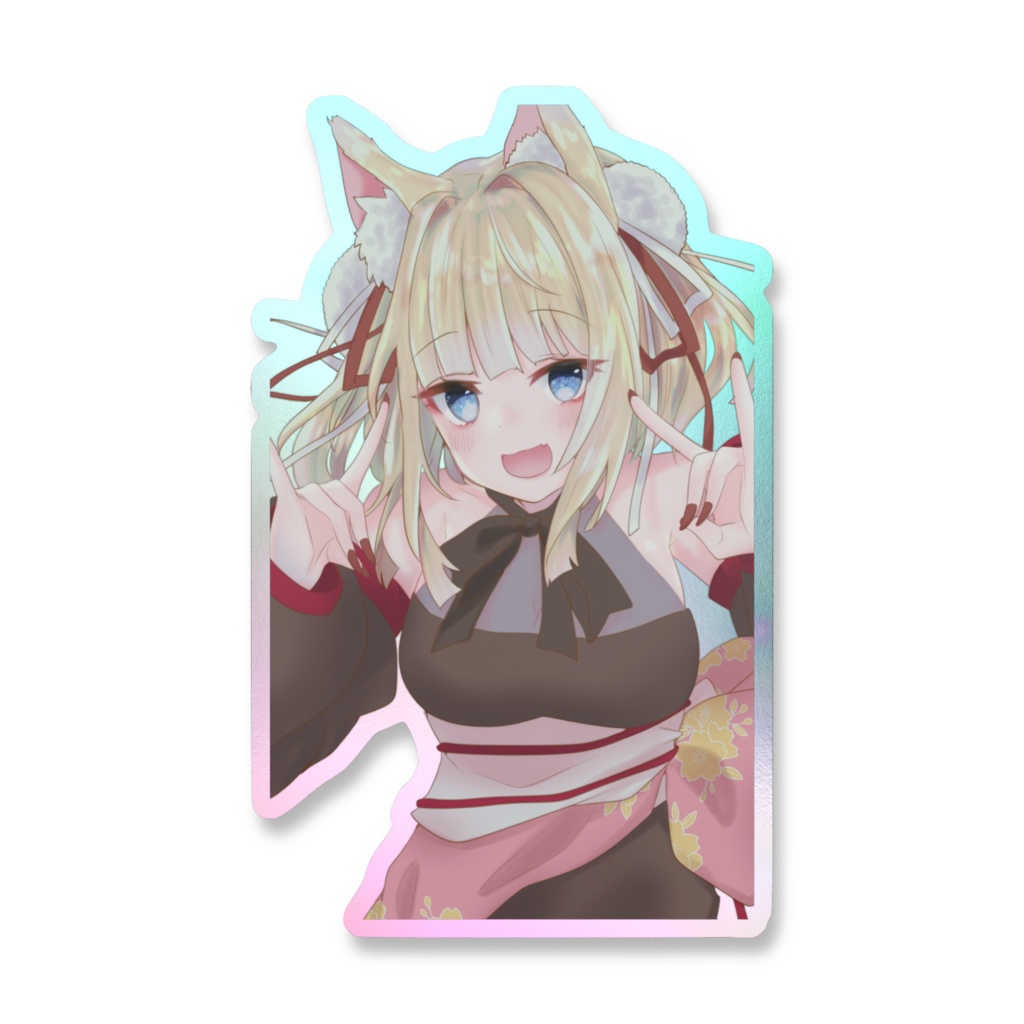 5.紺乃いなり_オーロラステッカー ドレス(PF版)2026/03/17~