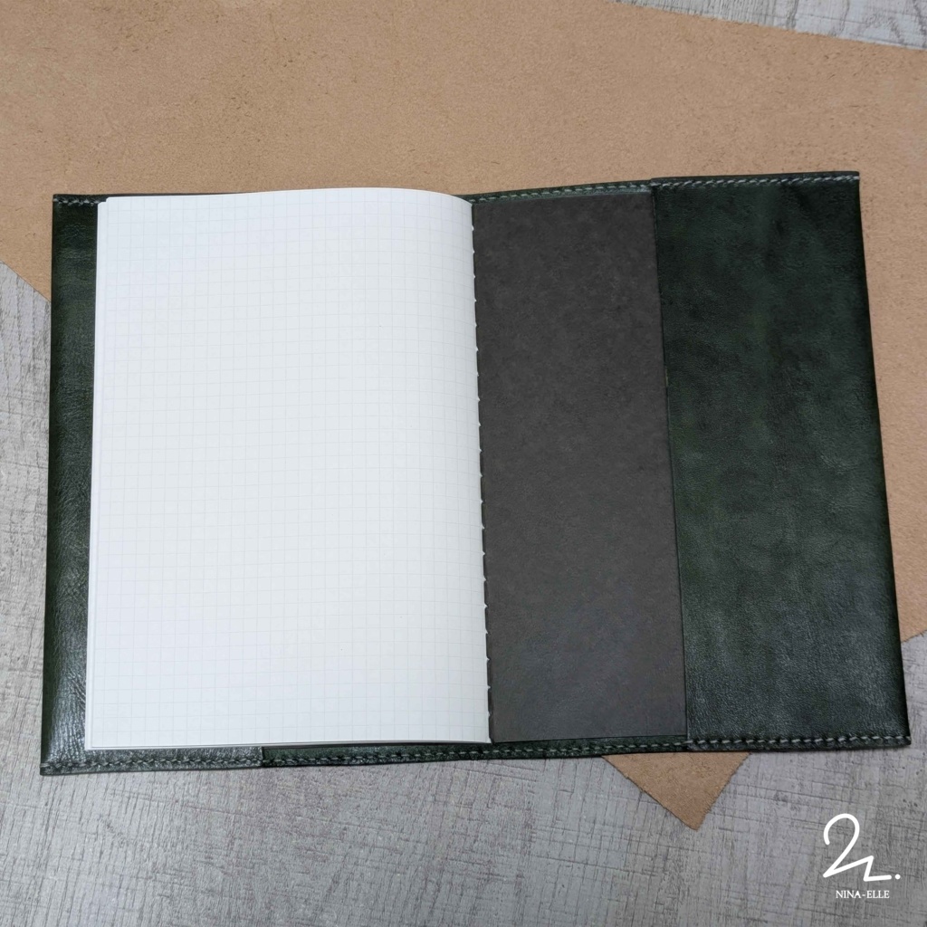 【えるちのレザクラ】A5ノートカバー(ノート付き)【2025Winter】