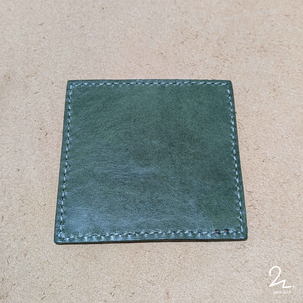 【えるちのレザクラ】シンプルコースター【2025Winter】