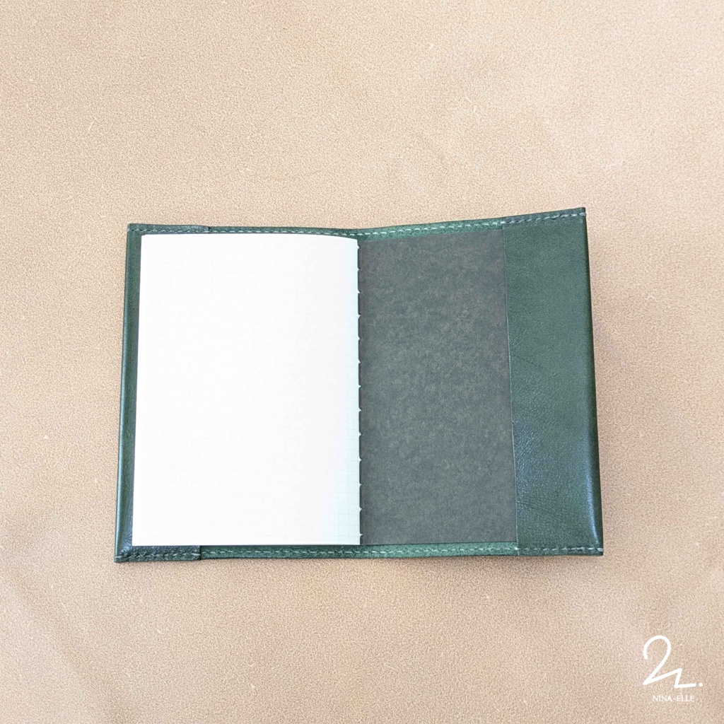 【えるちのレザクラ】A6ノートカバー(ノート付き)【2025Winter Order】