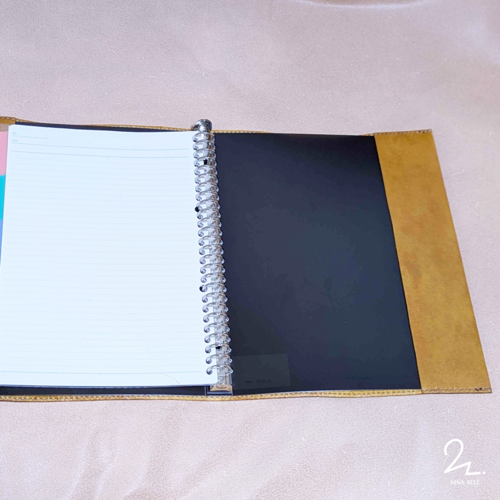 【えるちのレザクラ】B5バインダーカバー【2025Winter Order】