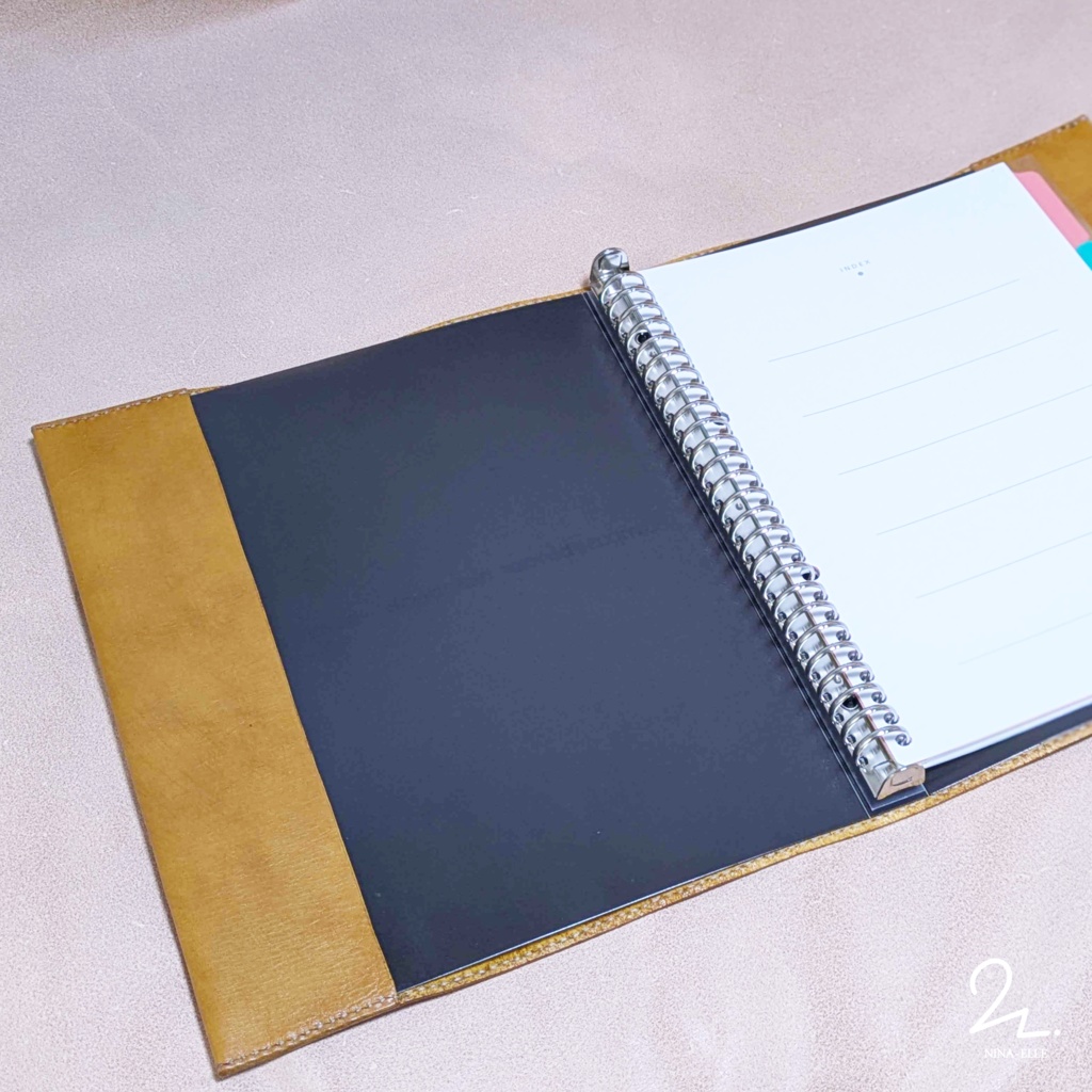 【えるちのレザクラ】B5バインダーカバー【2025Winter Order】