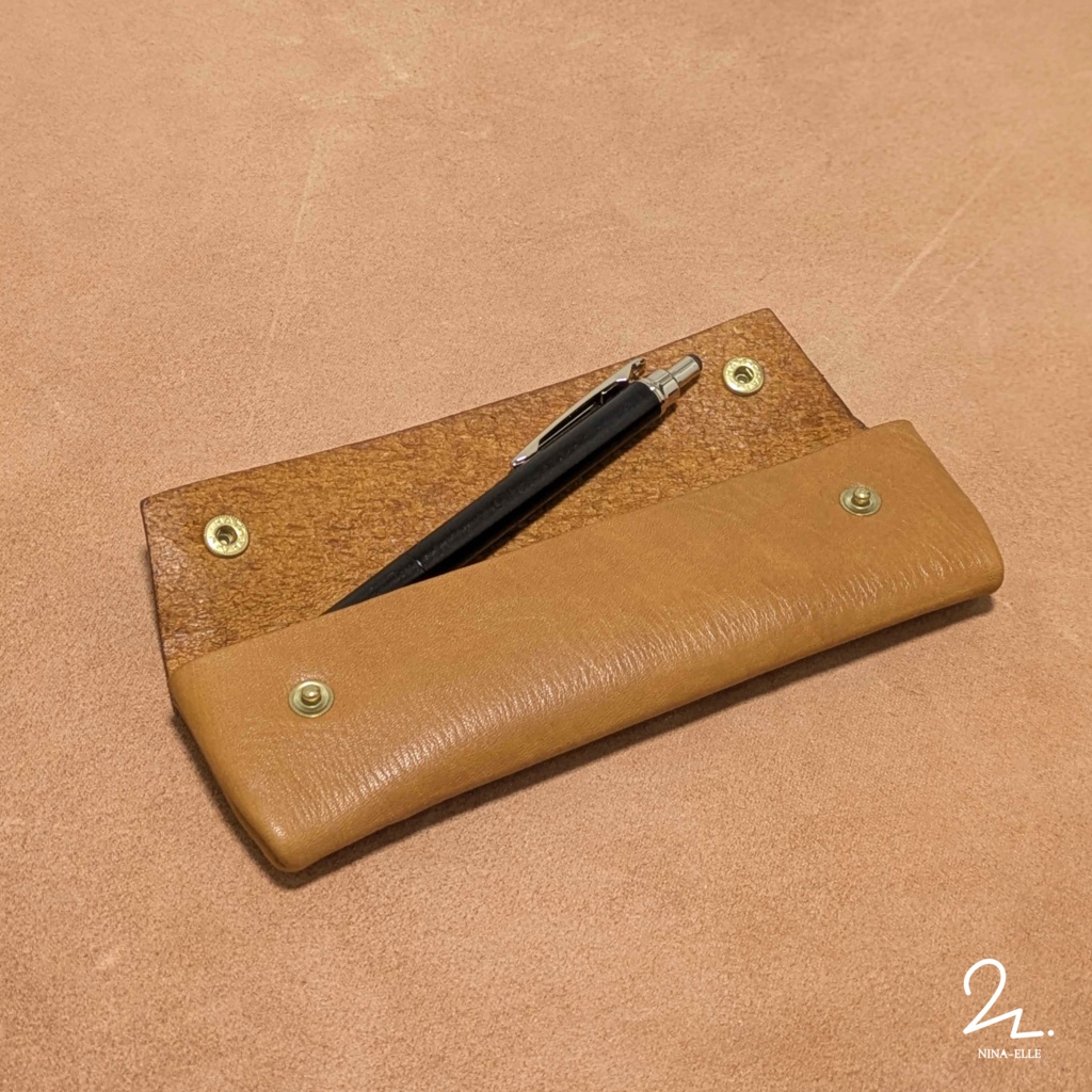 ※再販予定【えるちのレザクラ】ペンケース【2026Spring】