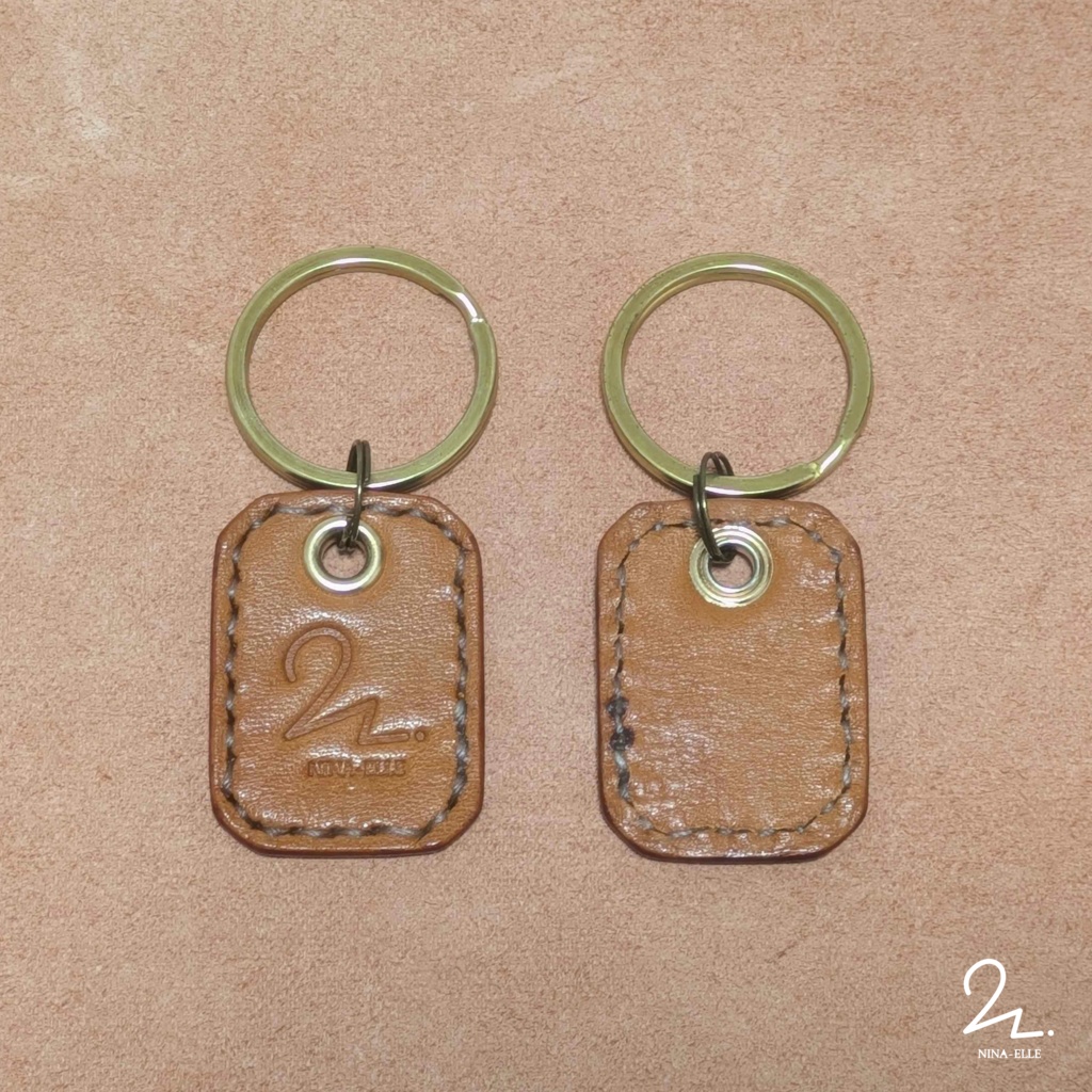 ※再販予定【えるちのレザクラ】ロゴキーホルダー【2026Spring】