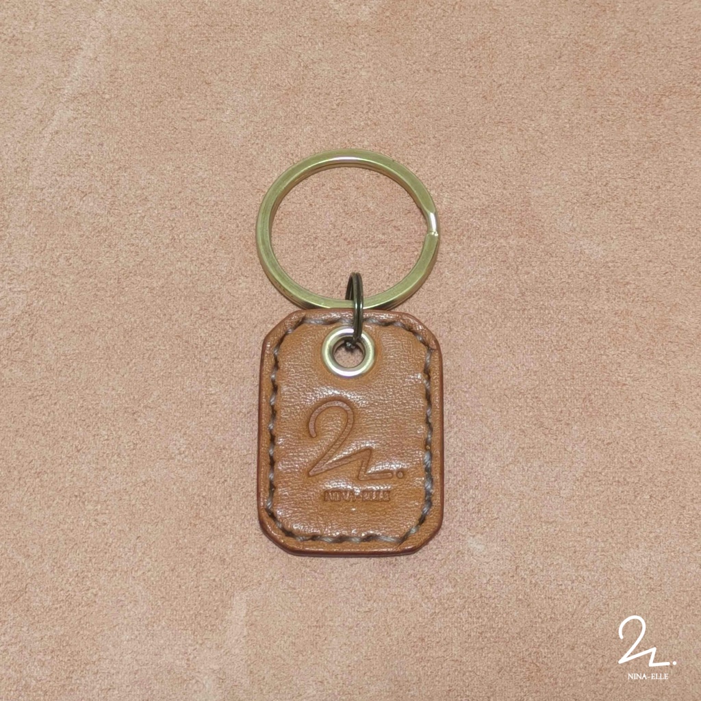 ※再販予定【えるちのレザクラ】ロゴキーホルダー【2026Spring】