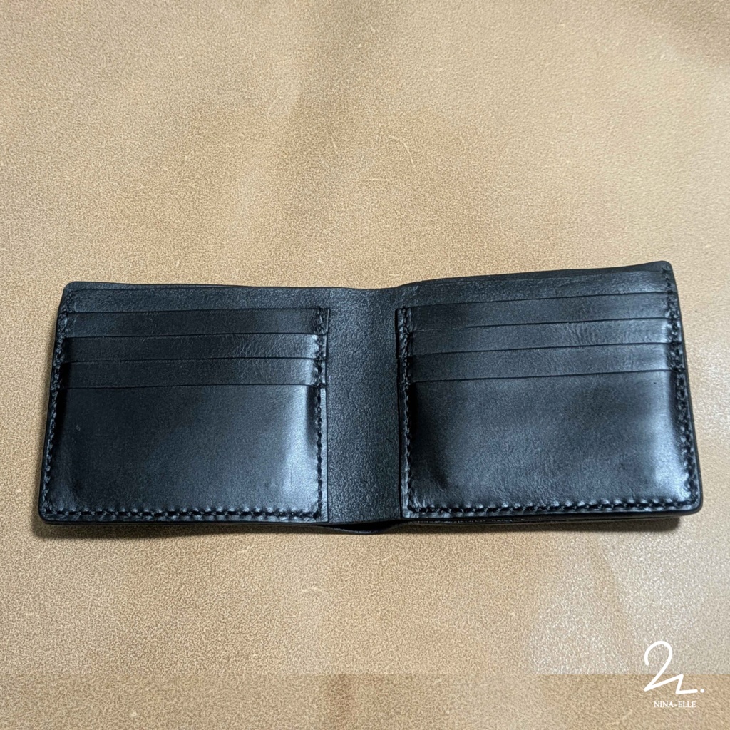 【えるちのレザクラ】二つ折り財布【2026Spring Order】