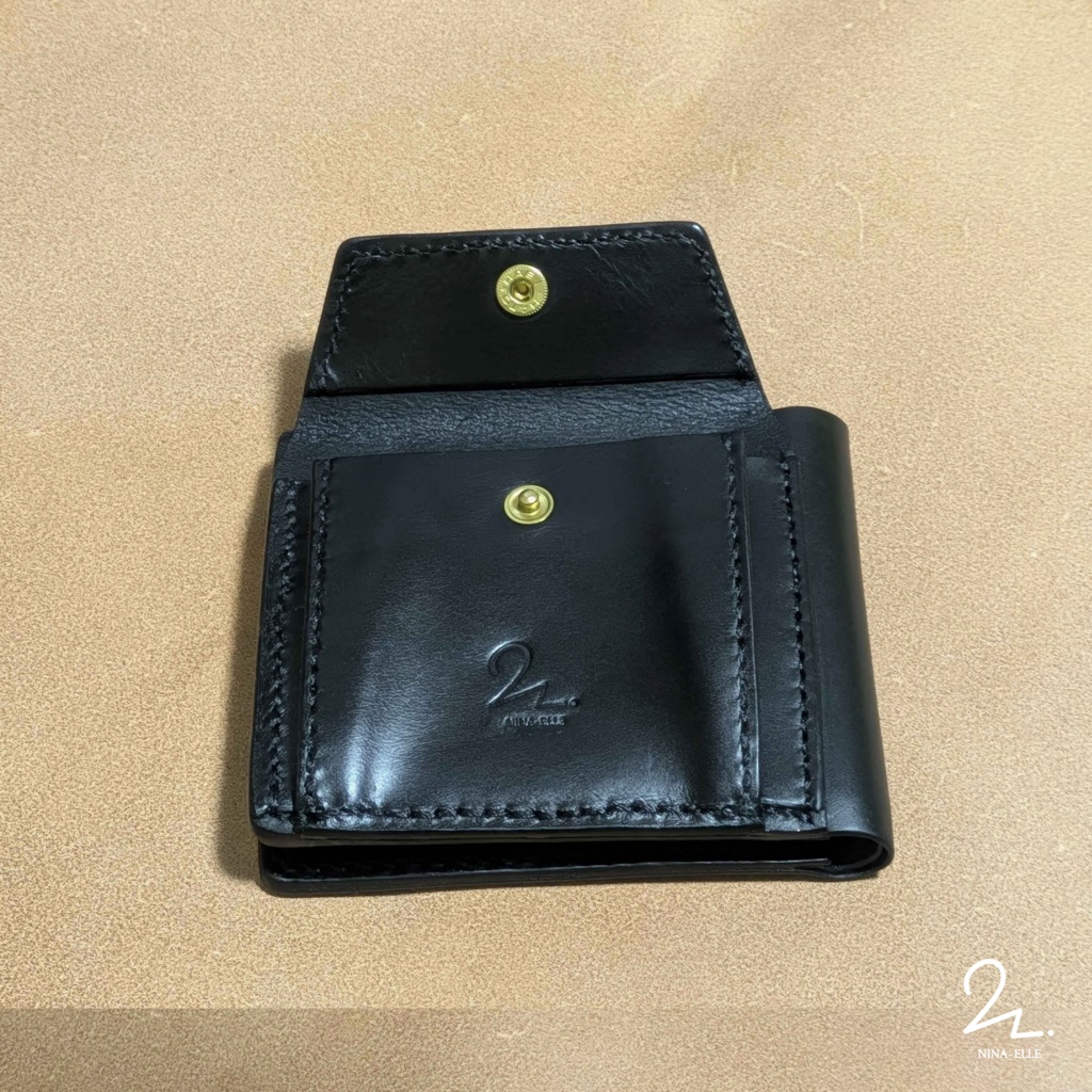 【えるちのレザクラ】二つ折り財布【2026Spring Order】