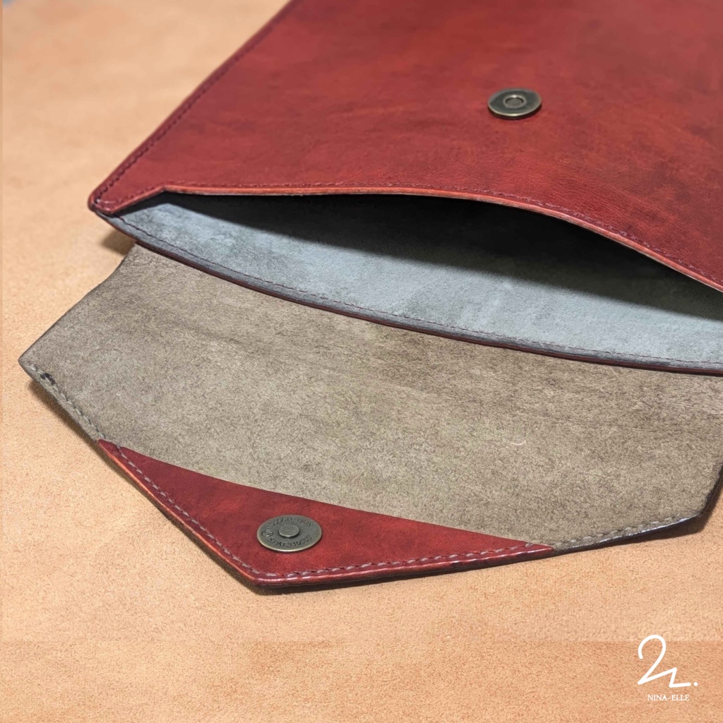 【えるちのレザクラ】ノートPCケース【2026Spring Order】