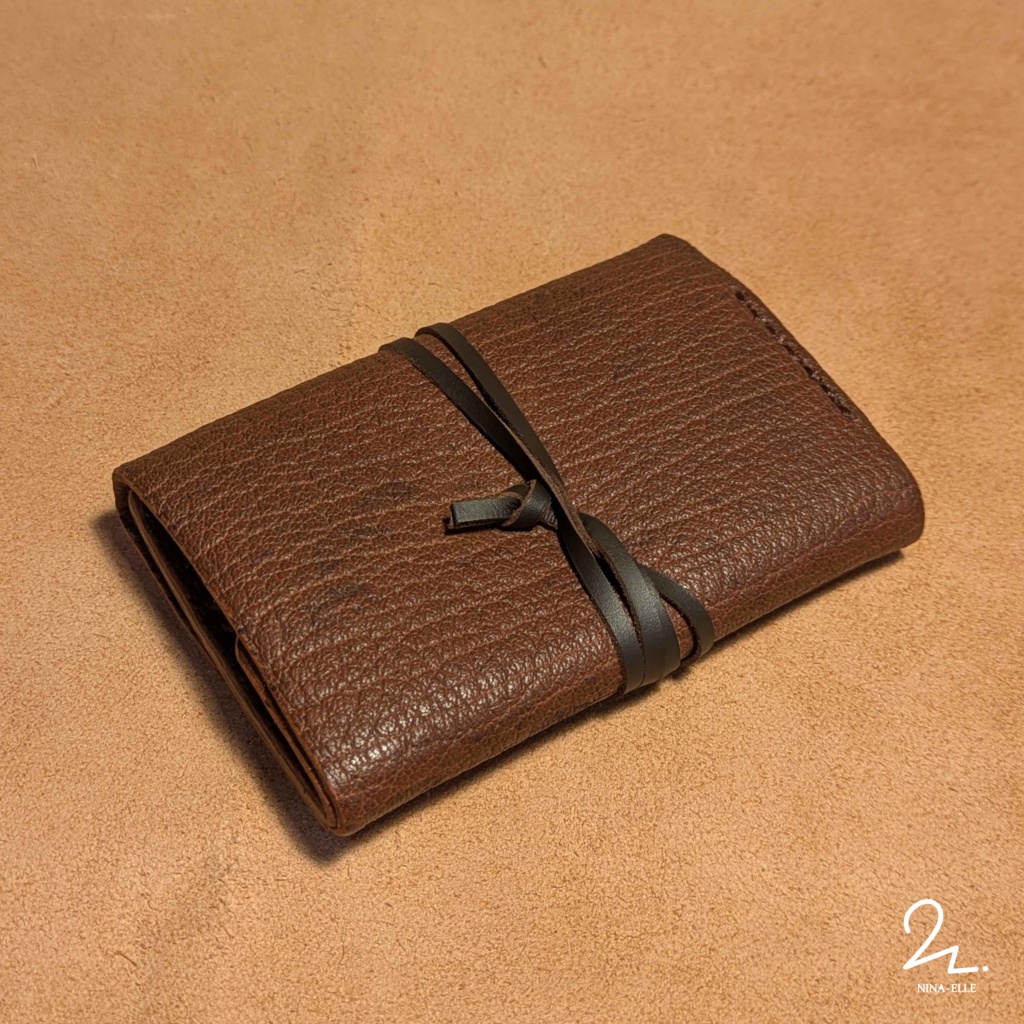 【えるちのレザクラ】冒険者のミニ財布【Wild Leather】