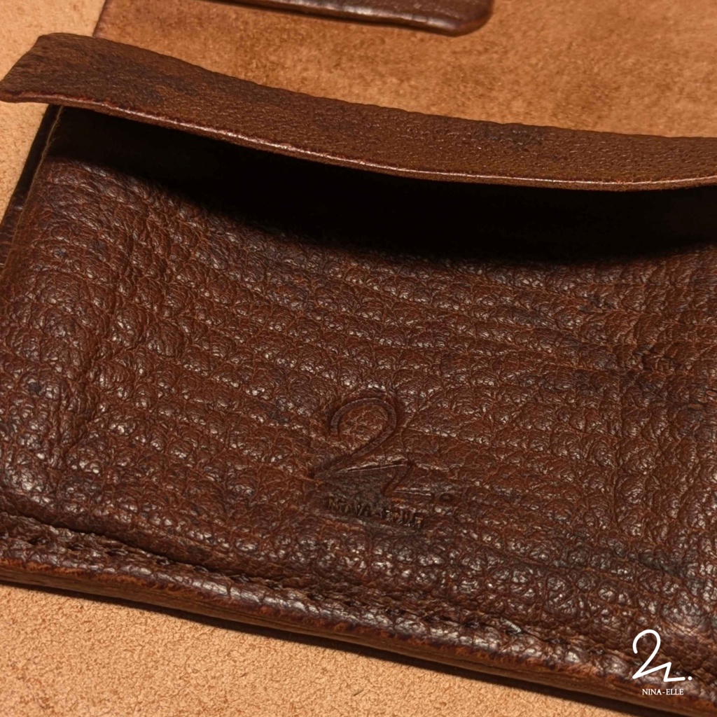 【えるちのレザクラ】冒険者のミニ財布【Wild Leather *Irregular】