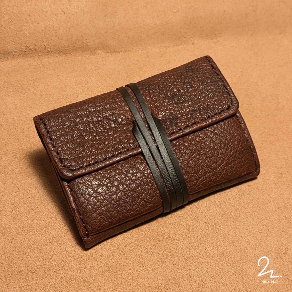 【えるちのレザクラ】冒険者のミニ財布【Wild Leather *Irregular】