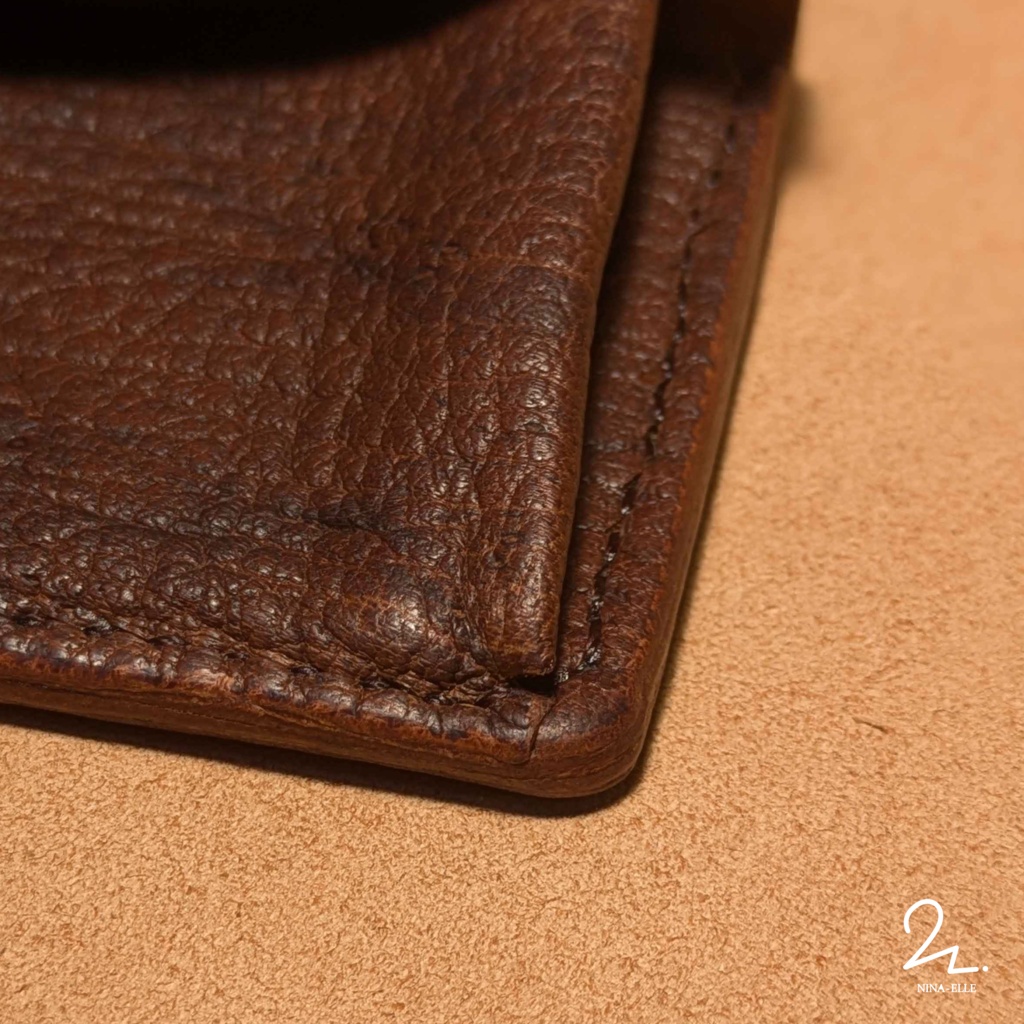 【えるちのレザクラ】冒険者のミニ財布【Wild Leather *Irregular】