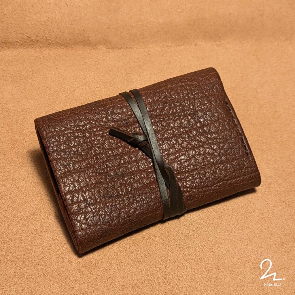 【えるちのレザクラ】冒険者のミニ財布【Wild Leather *Irregular】