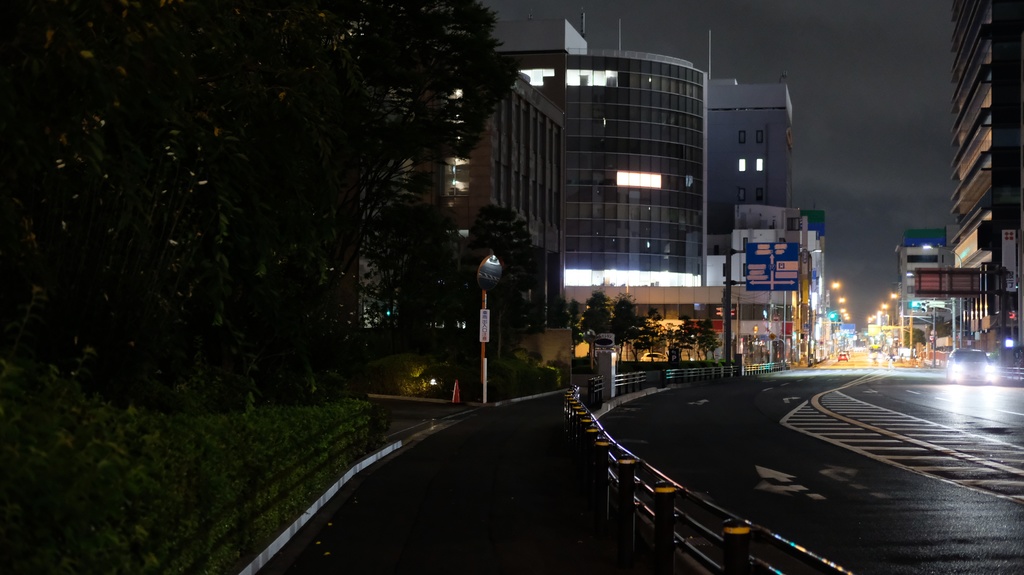 【素材】背景 写真 『夜道、交差点、歩道』 180枚【TRPG用】