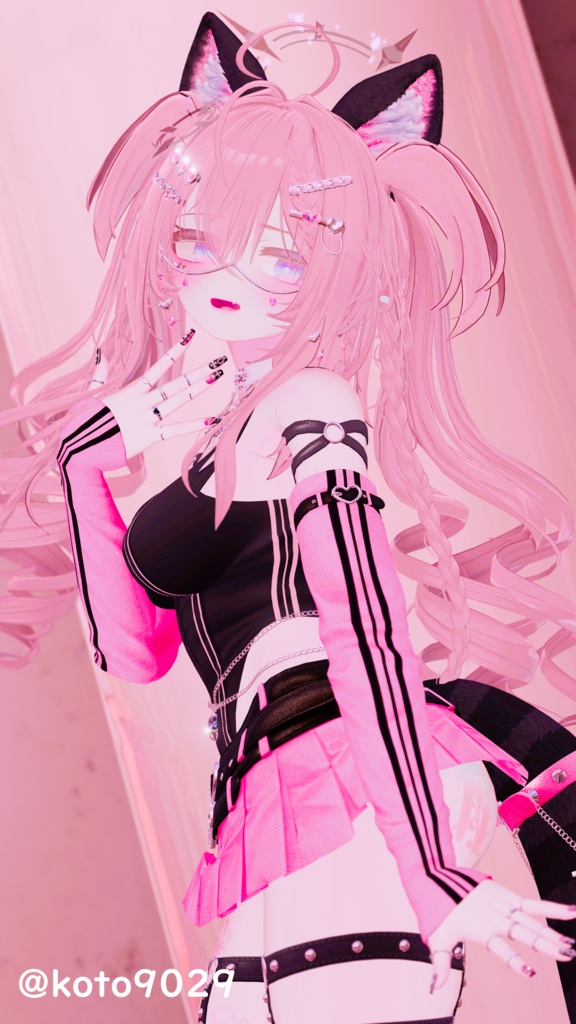 【8アバター対応】🌙Night Kitty🐈⬛