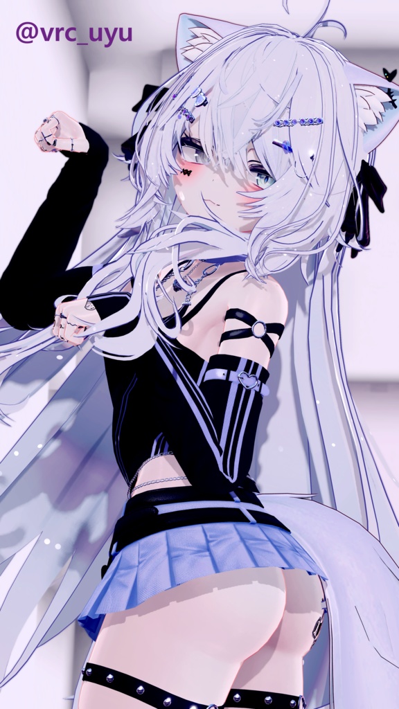 【8アバター対応】🌙Night Kitty🐈⬛