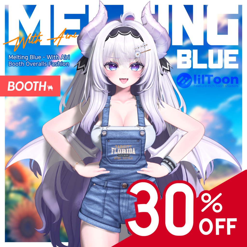 【11アバター対応】🌊Melting Blue🌻