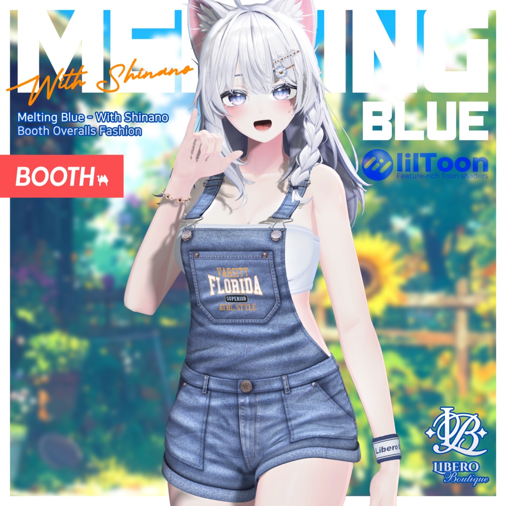 【11アバター対応】🌊Melting Blue🌻
