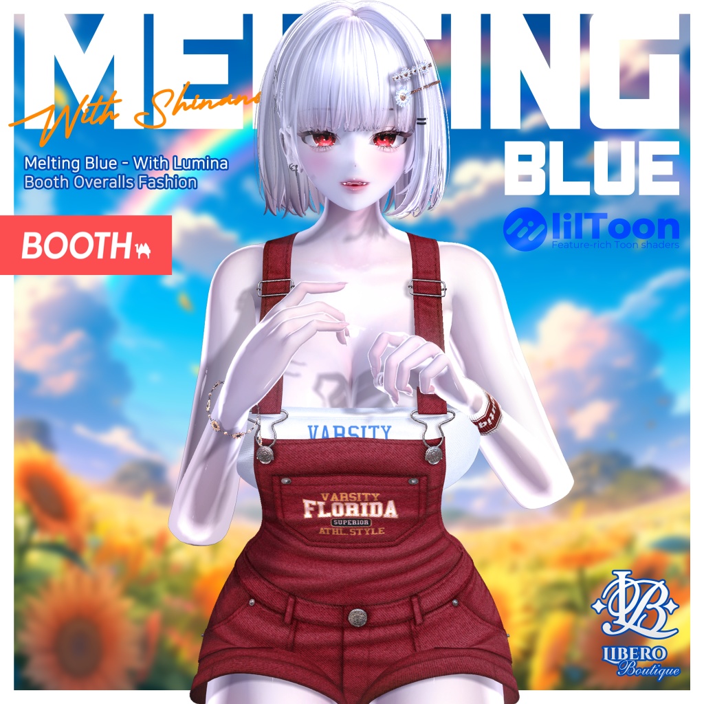 【11アバター対応】🌊Melting Blue🌻
