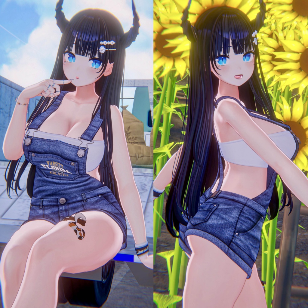 【11アバター対応】🌊Melting Blue🌻