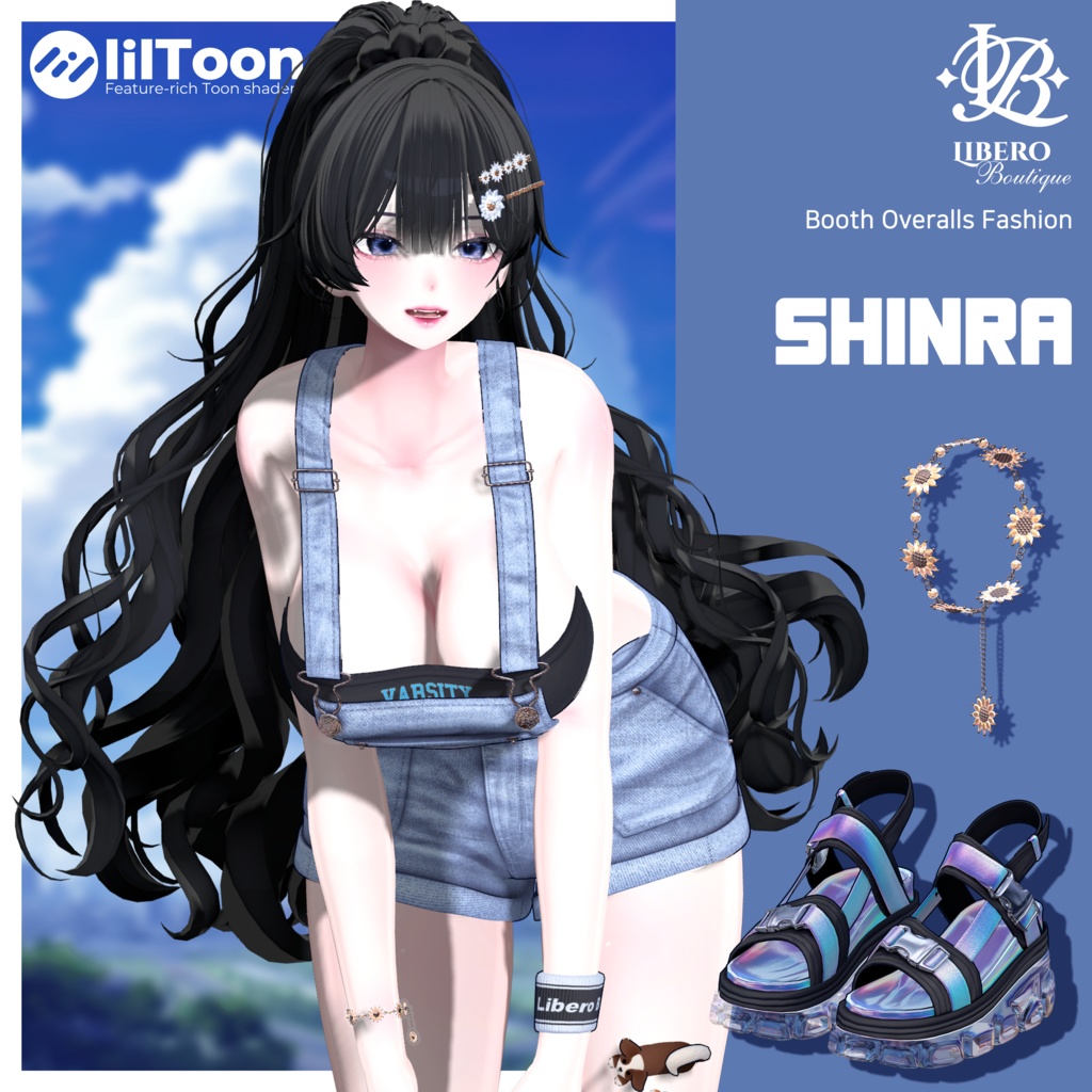 【11アバター対応】🌊Melting Blue🌻