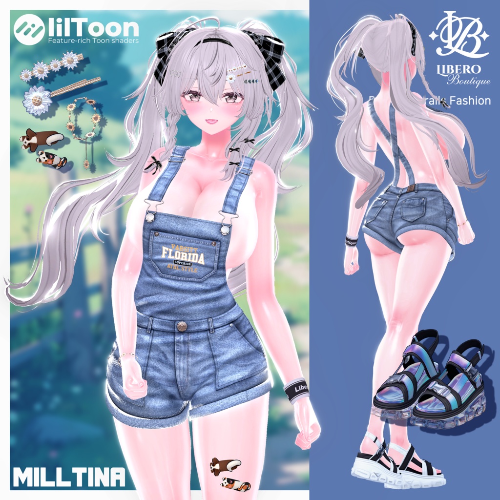 【11アバター対応】🌊Melting Blue🌻