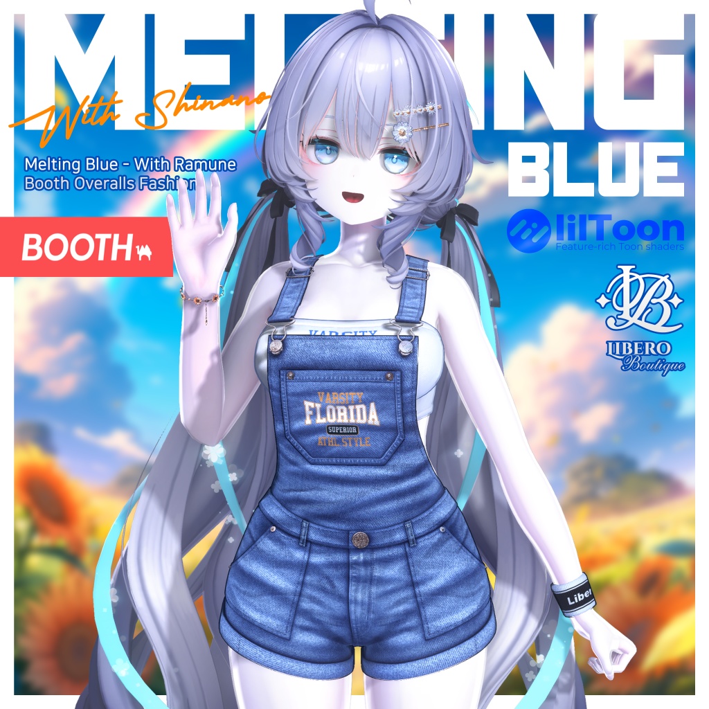 【11アバター対応】🌊Melting Blue🌻