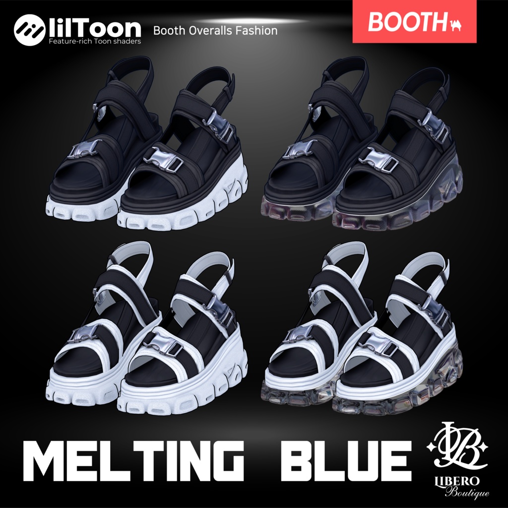 【11アバター対応】🌊Melting Blue🌻