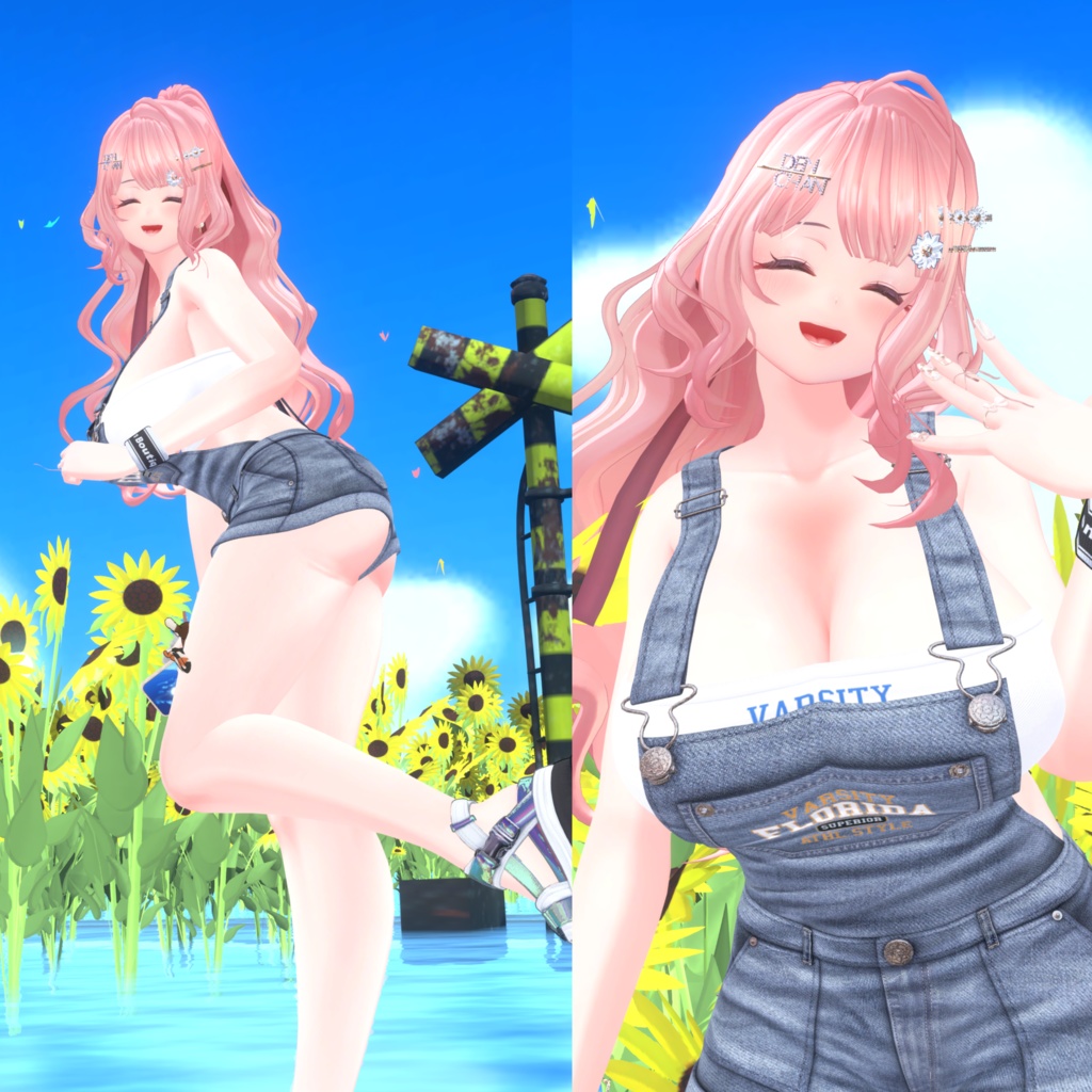 【11アバター対応】🌊Melting Blue🌻