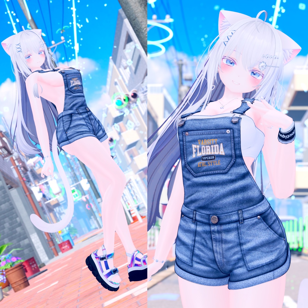 【11アバター対応】🌊Melting Blue🌻