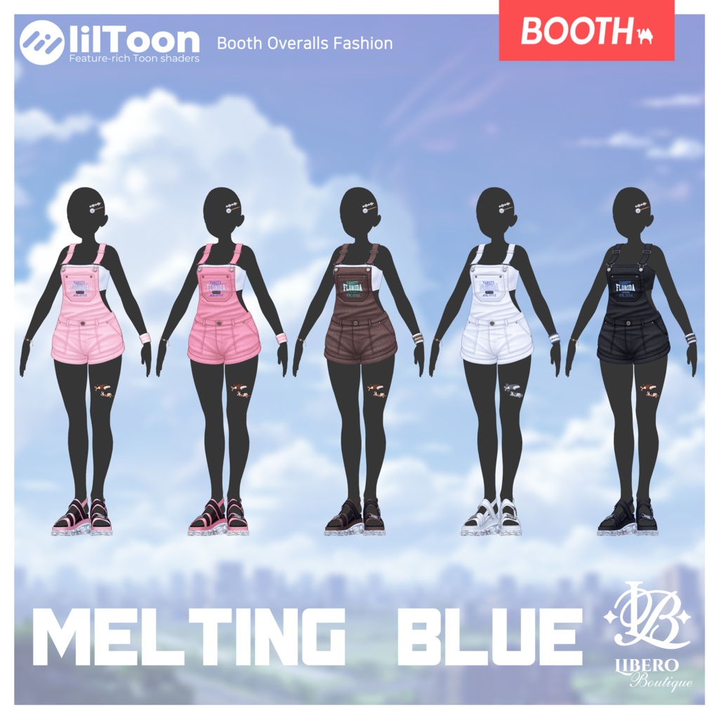 【11アバター対応】🌊Melting Blue🌻