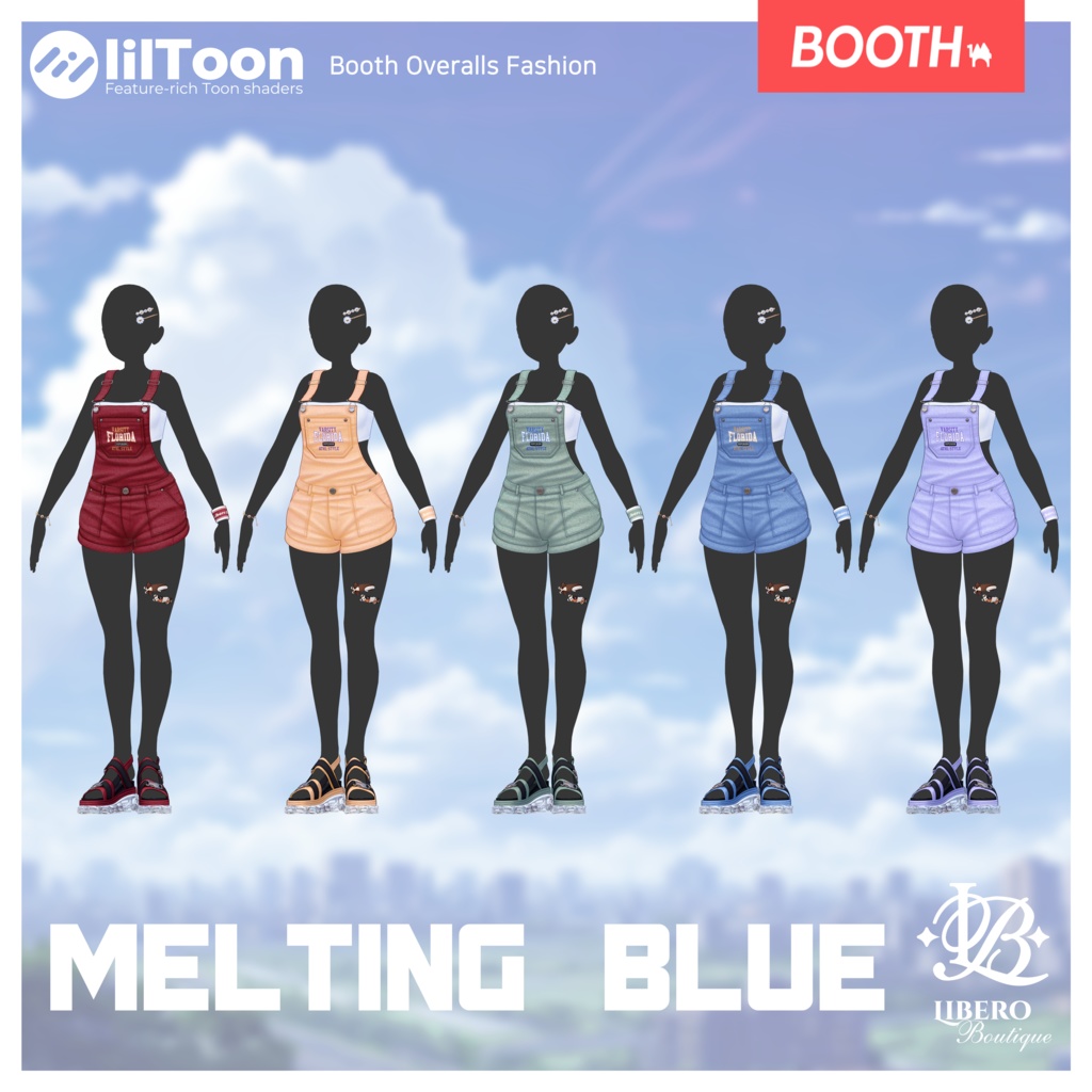 【11アバター対応】🌊Melting Blue🌻