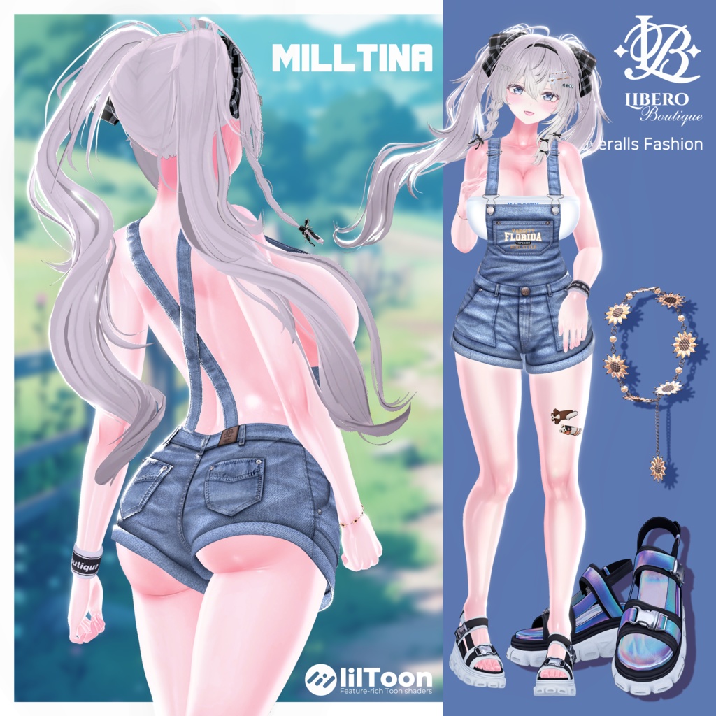 【11アバター対応】🌊Melting Blue🌻