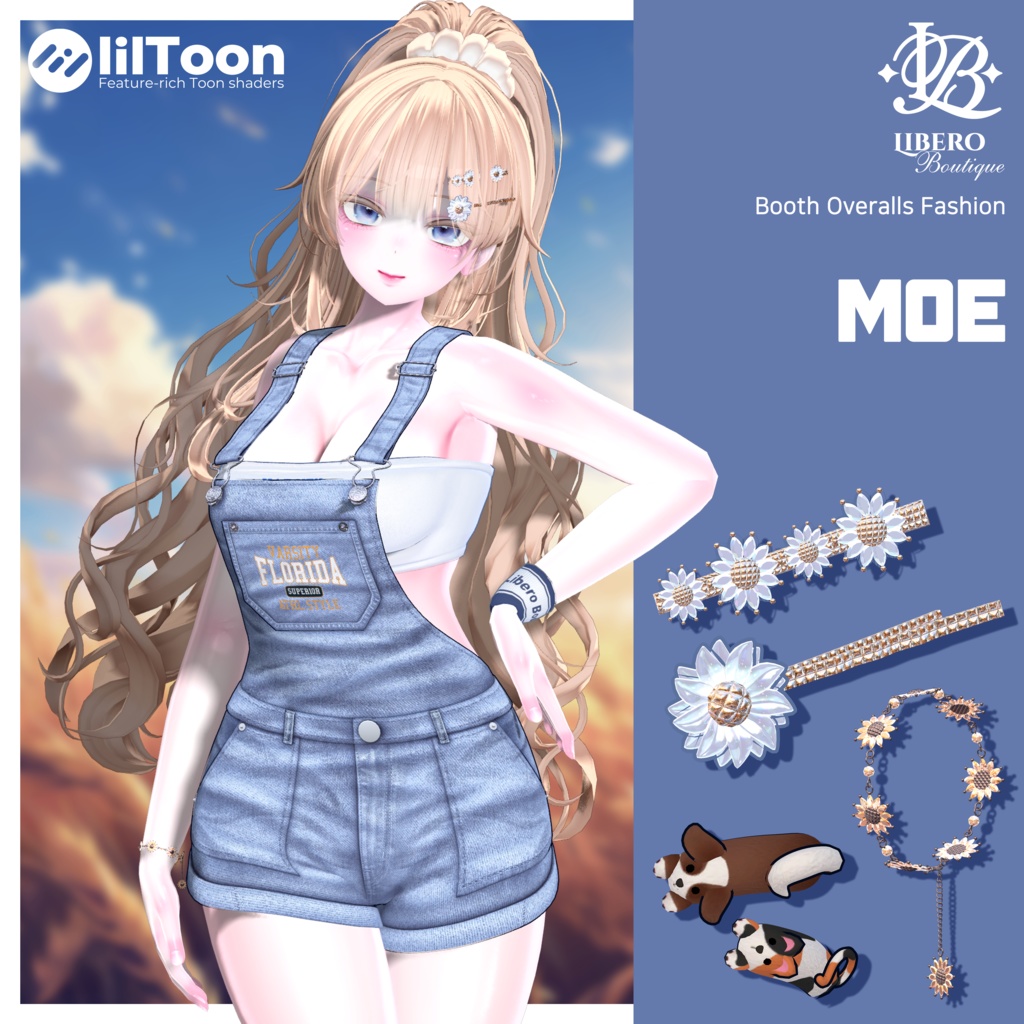 【11アバター対応】🌊Melting Blue🌻