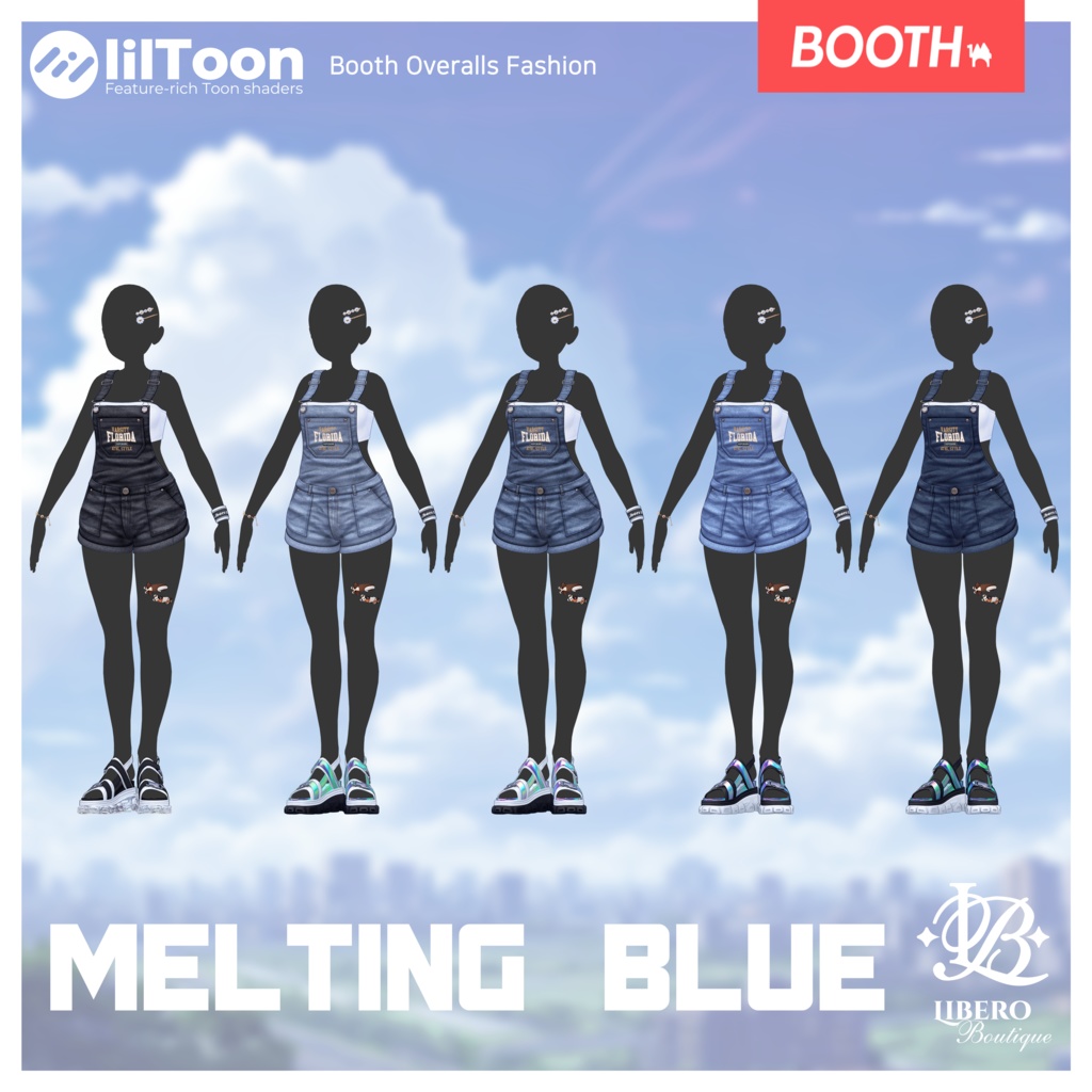 【11アバター対応】🌊Melting Blue🌻